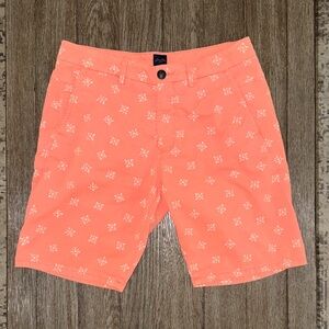 Good Man Brand Hibiscus Shorts Boho Printed Orange